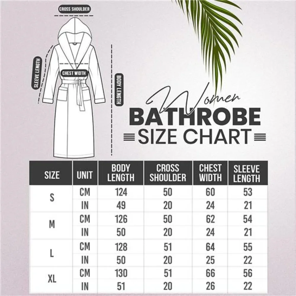 Women Fleece Hooded Bathrobe - Plush Long Robe, Gray